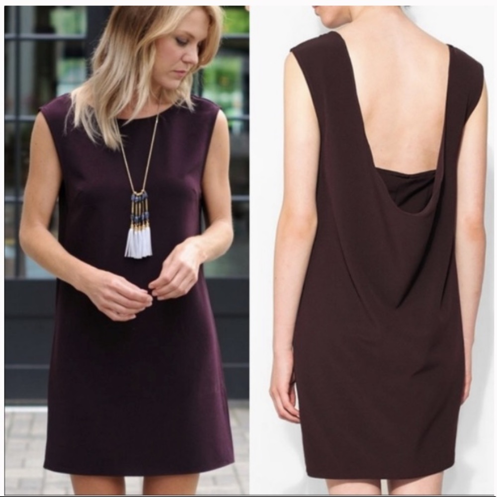 BB Dakota Swoop back cocktail dress